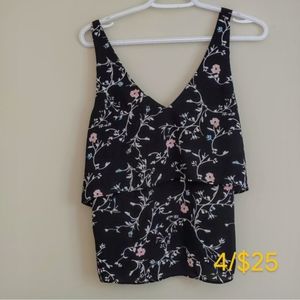 4/$25 item - Dynamite floral camisole